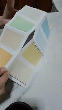 How to fold an A4 size paper to make an 8-page mini booklet.