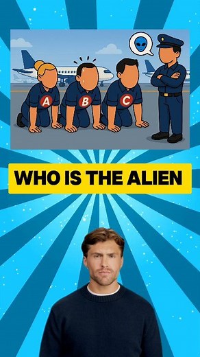 who is the alien #quiz #riddles #quiztime #quizgames #riddles #riddlesquiz #brainteasers #shorts | Quiz Daily