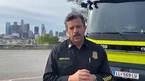 98K views · 1.6K reactions | LAFD Fire Chief Terrazas takes the world’s first fully electric drive fire engine for a spin while it was on a nationwide tour. | Los Angeles Fire Department | Facebook