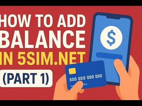 How to Add Balance in 5sim.net | Easy Trick to Recharge Money in 5sim.net 🔥 (Part 1) #5simnet #vk