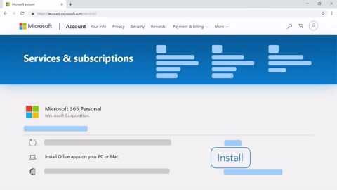 Office のプロダクト キーを入力する場所