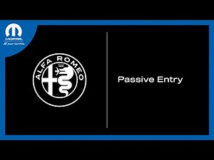 Passive Entry | How To | 2026 Alfa Romeo