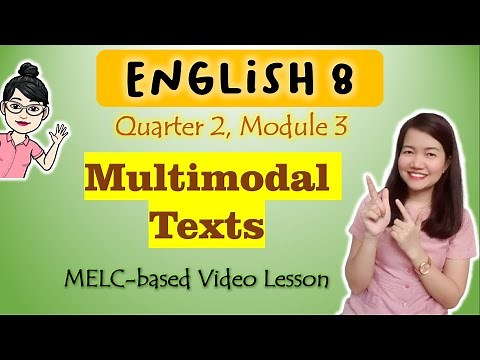 Multimodal Texts || GRADE 8 || MELC-based VIDEO LESSON | QUARTER 2 | MODULE 3