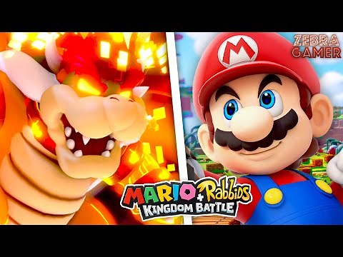 Mario + Rabbids Kingdom Battle All Bosses! - Zebratastic Moments