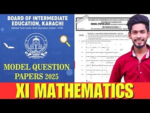 Class 11 Mathematics new model paper 2025 | XI Mathematics model paper 2025