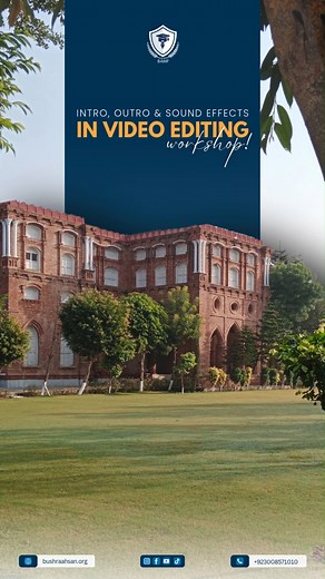 Master Intro, Outro & Sound Effects in Filmora | Make Your Videos Look Professional! #videoediting #intro #outro #soundeffects #filmora #bushraahsanfoundation #bafians #youthempowerment | Bushra Ahsan Foundation