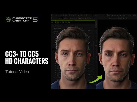 Upgrading CC3+ to CC5 HD Characters | Character Creator 5 Tutorial