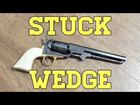 Colt Revolvers: Removing a Stuck Wedge