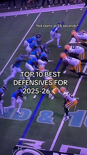 Top 10 Best Defenses in NFL for 2025-26
