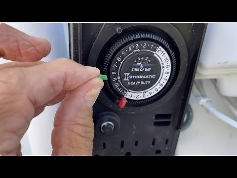 How to use an Intermatic Heavy Duty Electrical Timer