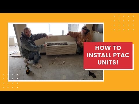 How to install a PTAC unit a diy guide for hotel maintenance