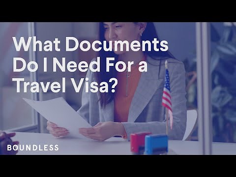 What Documents Do I Need For a U.S. Travel Visa?