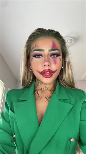 Transform into the Joker with this Halloween Makeup Tutorial!