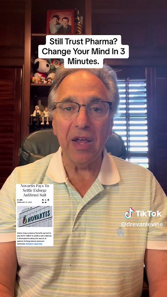 The Exforge story. Still trust Pharma? #pharmacy #pharmacist #novartis #hypertension #drevanlevine