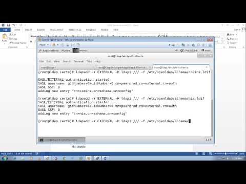 Configure Openldap server on CentOS 7 and phpldapadmin with client nodes