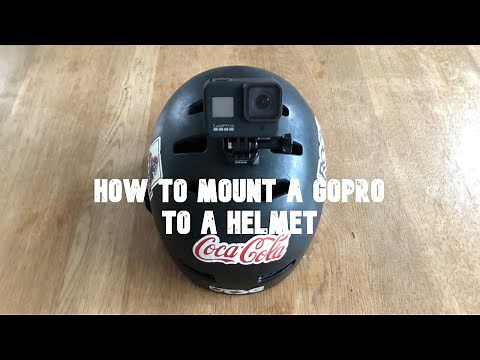 How To Mount A GoPro To Your Helmet | GoPro Helmet Mount