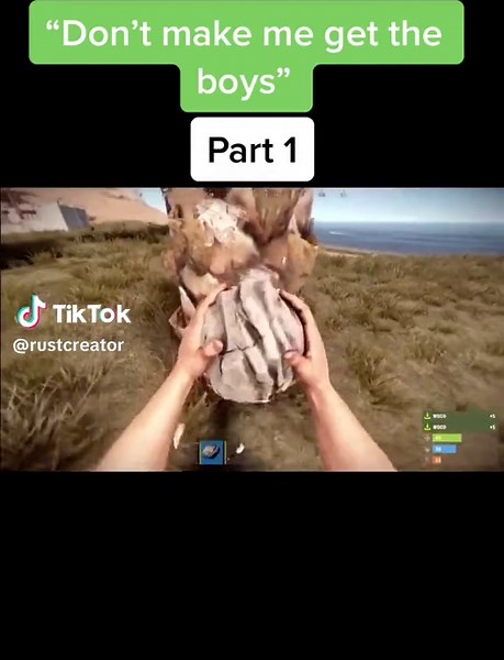 Rust Game Confrontation and Power Dynamics