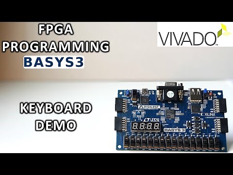 Keyboard Demo in BASYS3 FPGA