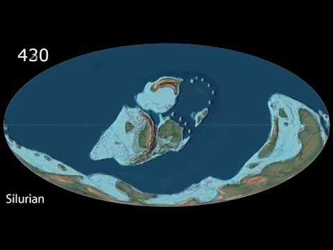 Plate Tectonics, 540Ma - Modern World - Scotese Animation 022116b