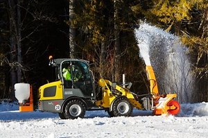 For winter road maintenance, Wacker Neuson wheel loaders and teleloaders are ready to clear the way. | Wacker Neuson