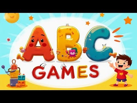 ABC Games for Kids | Learn Letters and Fun Alphabet Activities
