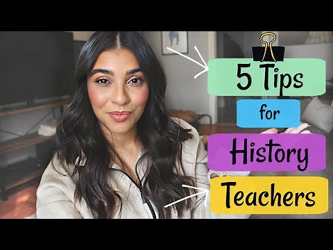 5 TIPS FOR HISTORY TEACHERS