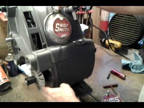 Setting the Shopsmith Mark V speed control