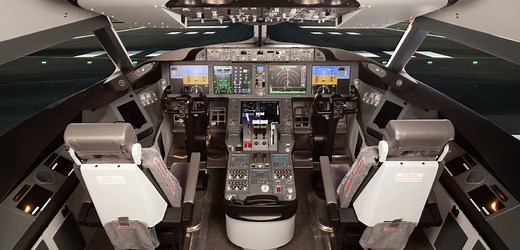B787 Simulator, Dreamliner Cockpit, Wide-Body FTD | FDS