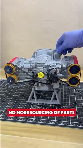 Build a 3D Printed EJ20 Boxer Engine⁠