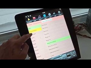 How to enter into the factory settings on Android Tesla Radio
