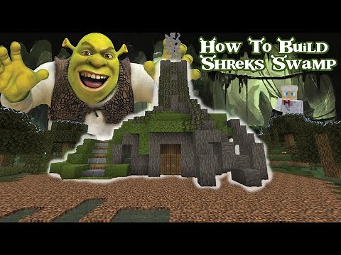 Minecraft Shrek's Swamp Tutorial! (Shrek's House)