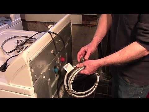 Replacing Washing Machine Hoses