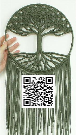 ✨ DIY Macrame Tree of Life Wall Hanging 🌿 | PDF Tutorial + 300 Photos! #EtsyFinds