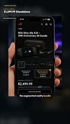 ROG Xbox Ally X20 Preorders Are Live Now