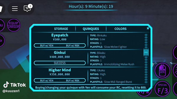 Ginkui is op🤝#roghoul #roblox #roghoulroblox #quinque#ginkui