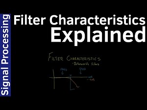 Exploring Filter Characteristics - Signal Processing #08