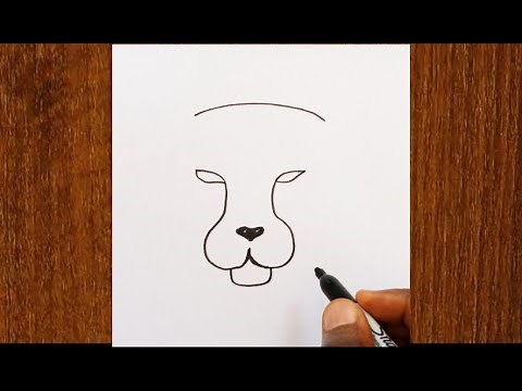 How To Draw A Realistic Leopard Face Step by step