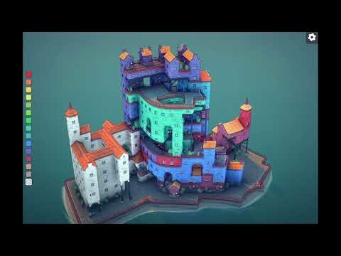 Townscraper | Gameplay | 3 Tries