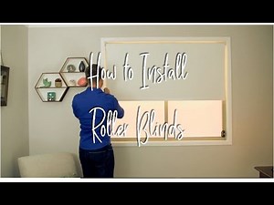 How to Install Roller Blinds - Australia