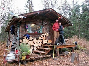 936K views · 10K reactions | Canadian Couple FINISH the Interior of Their Secluded Tiny Log Cabin | Built Without Power Tools! | Naomie ASMR | Facebook