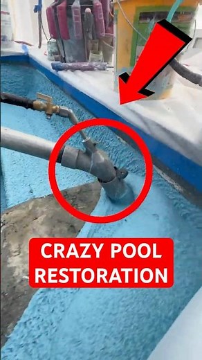 AMAZING POOL RESTORATION! 🤯