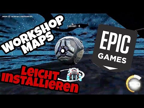 Rocket League | Custom Maps über Epic Games | Workshop Maps installieren Tutorial 2023 | Deutsch