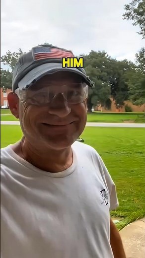 Genius Lawn Mowing Hack 😳