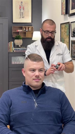 A skin fade with a hard part on the side is a popular hairstyle. The fade gradually transitions from short to skin, and the hard part is a shaved line for added definition. It's a sharp and stylish look 👌🏼#fadehaircut #skinfade #haircut #hairstyle #fypシ゚ #viralposts #fyp | Ellie bazerli