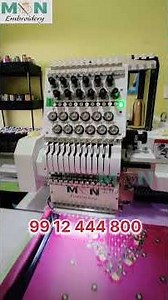 M&N embroidery machine