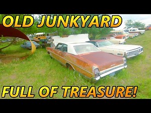 HUGE Ford, Mopar, & GM Salvage Yard Full of Rusty Treasures! (Old Car Junkyard)