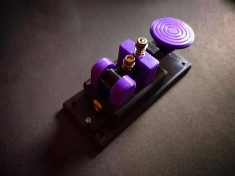 CW Morse mini key Part 2
