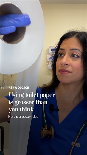 Using toilet paper is even grosser than you think