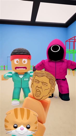 SQUID GAME DALGONA CHALLENGE #shorts #roblox#robloxshorts#robloxrobloxedit