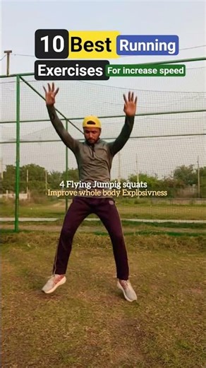 10 Best Running Exercise for increase speed ✅️🦁 #athleteakash #runningtips #shorts